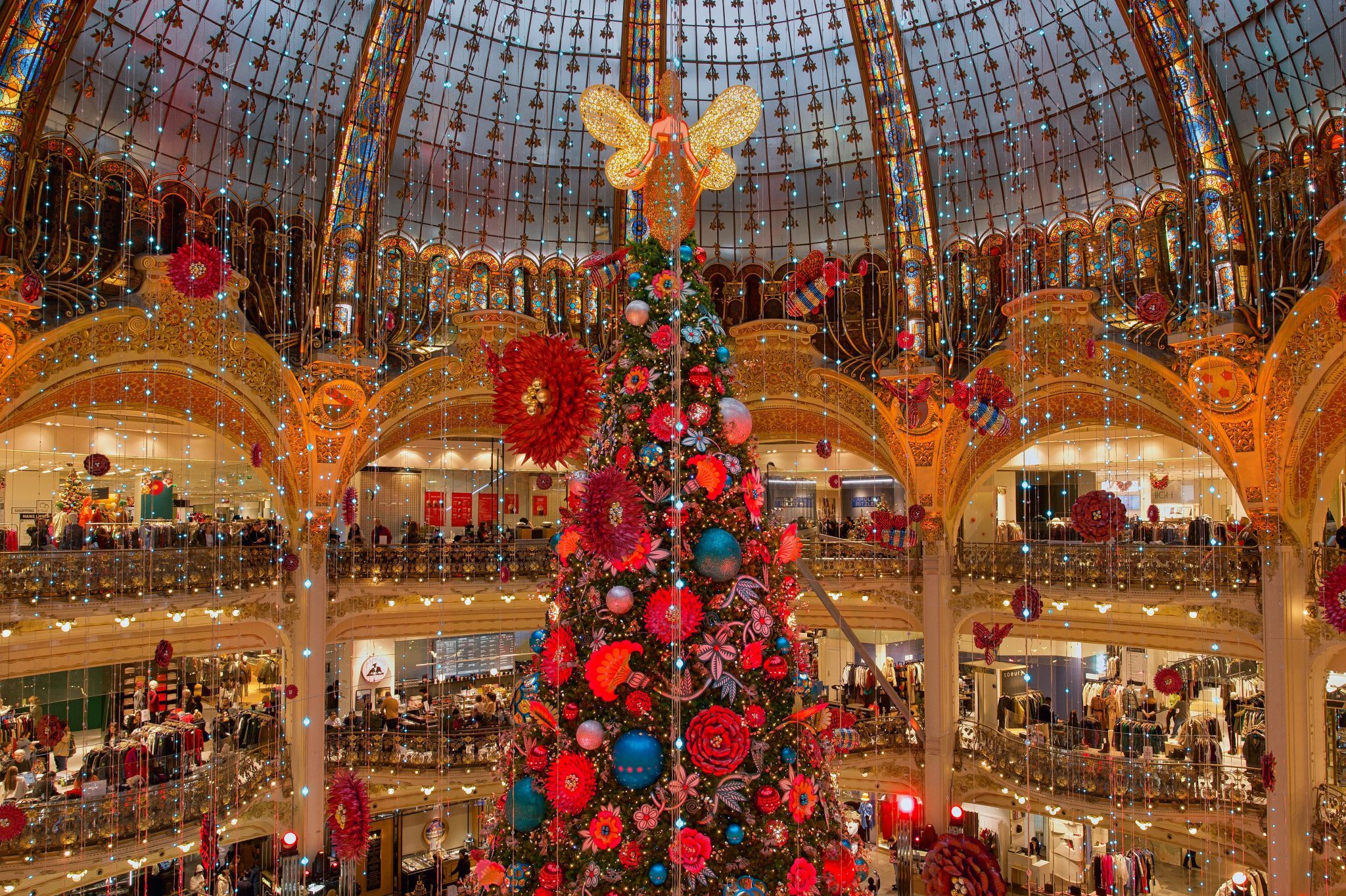 Christmass tree decoration, France
