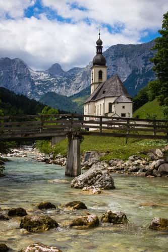 Church St. Sebastian, Ramsau, Berchtesgaden