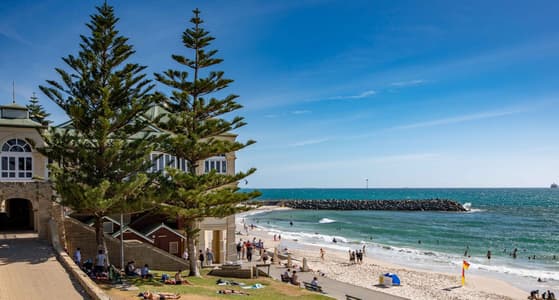 Cottesloe Beach & Groin Perth, Western Australia