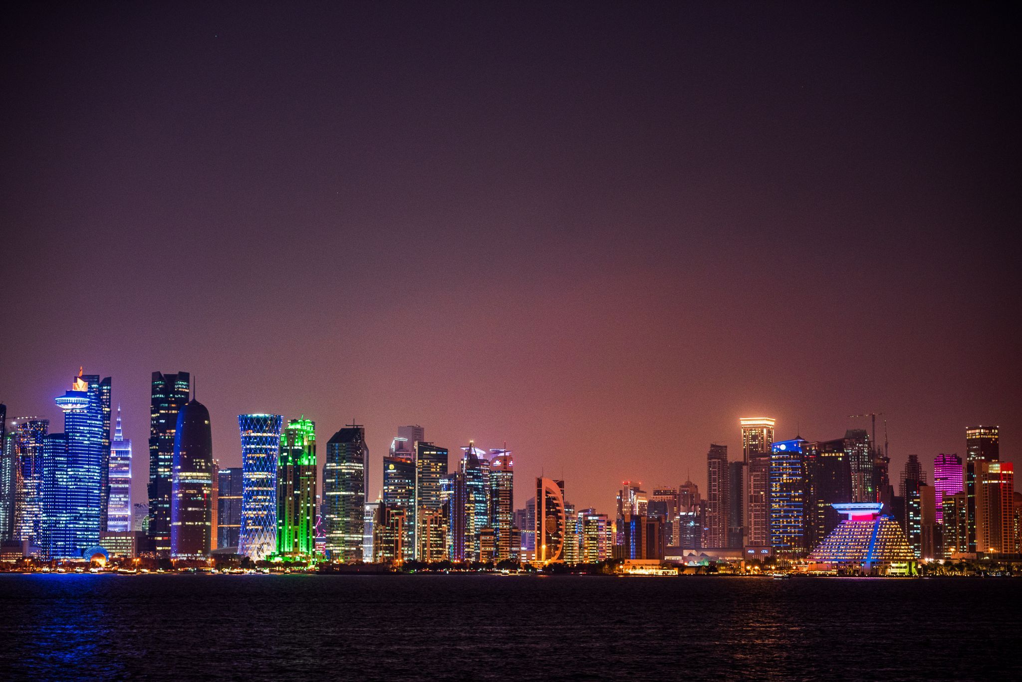 Doha skyline, Qatar