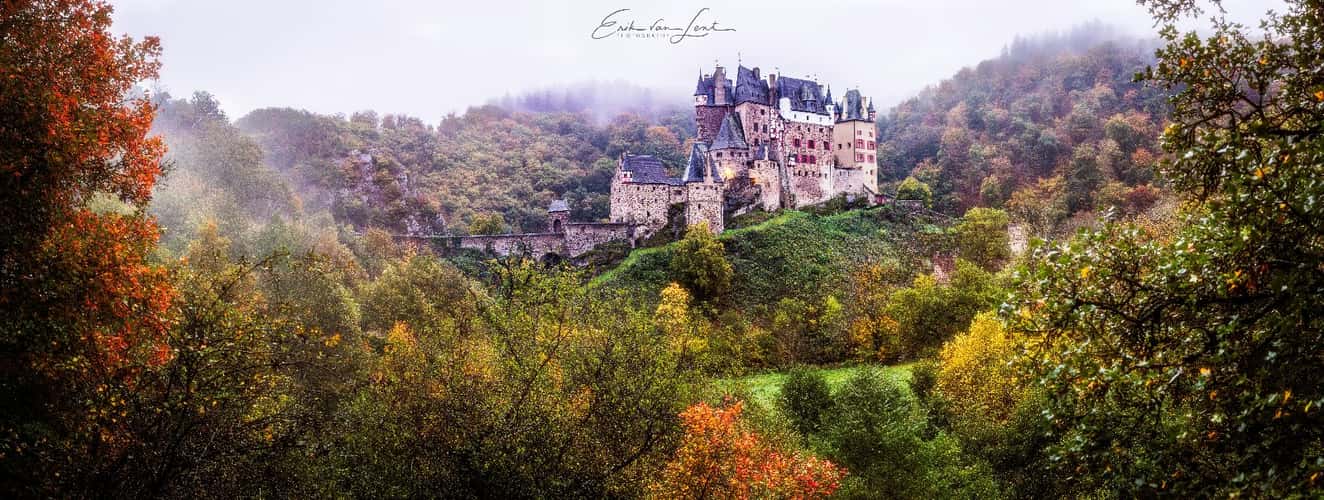 Eltz Castle from the side