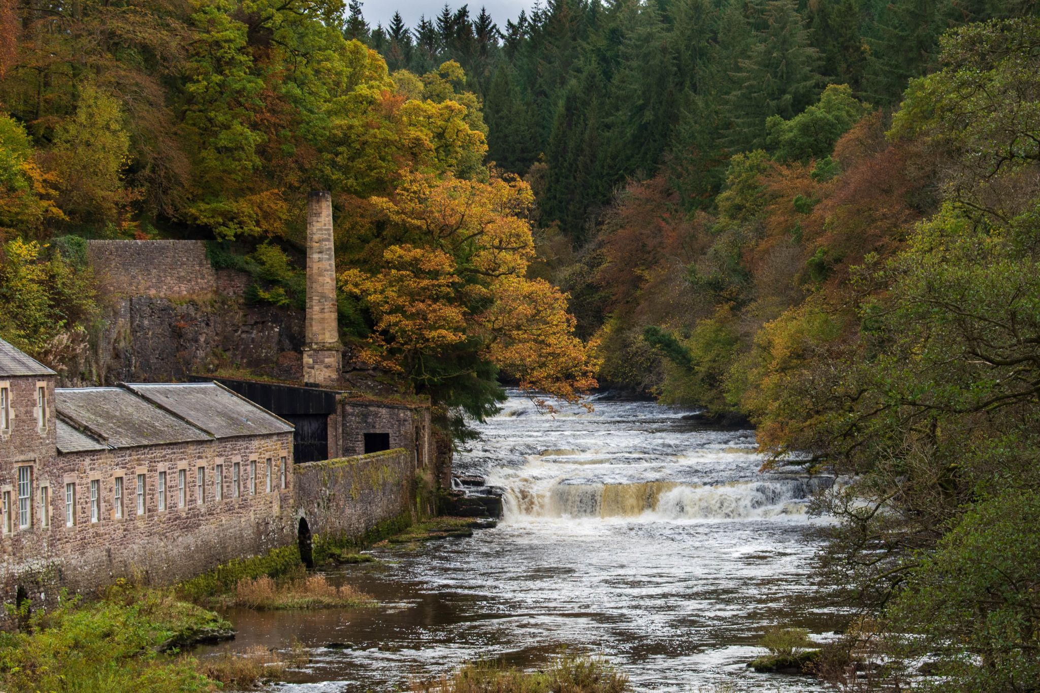 Falls of Clyde, New Lanark, United Kingdom