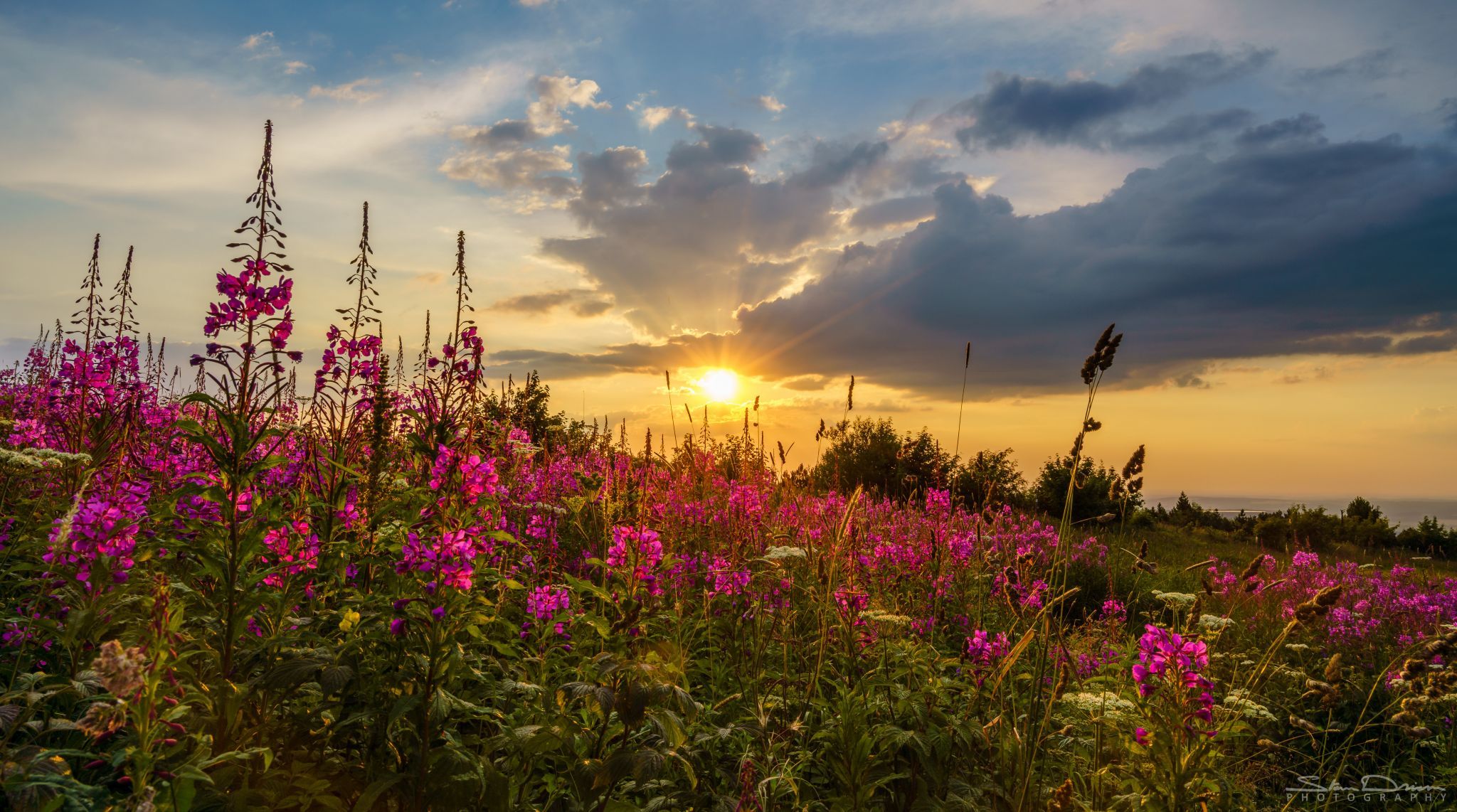Fichtelberg sunset, Germany