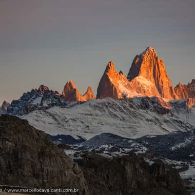 Fitz Roy from the road, Argentina