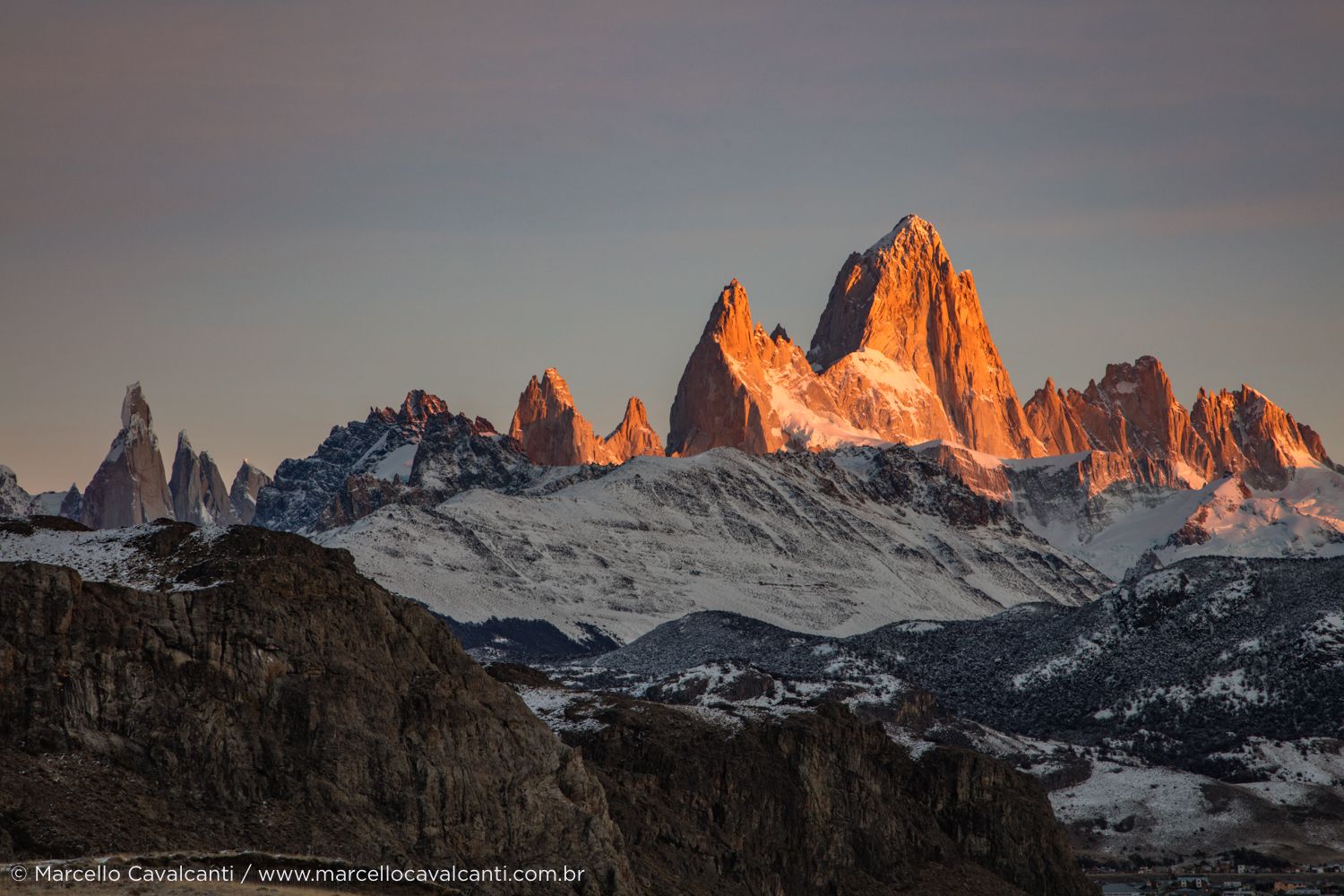 Fitz Roy from the road, Argentina