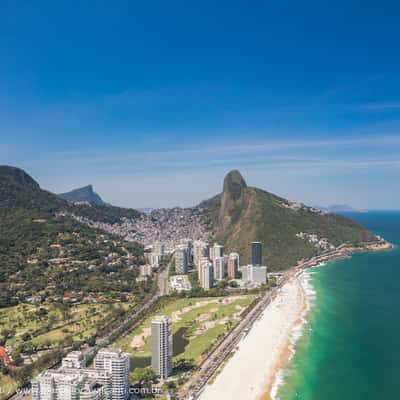 Hang-gliding at Pedra Bonita, Brazil