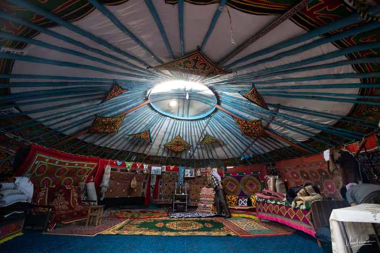 Inside Nomad ger