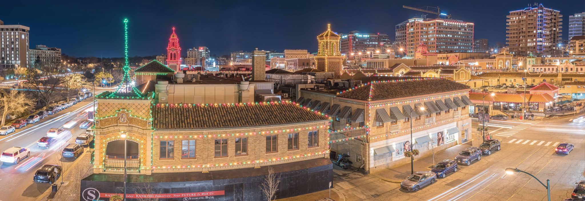 Kansas City Country Club Plaza Lights, USA