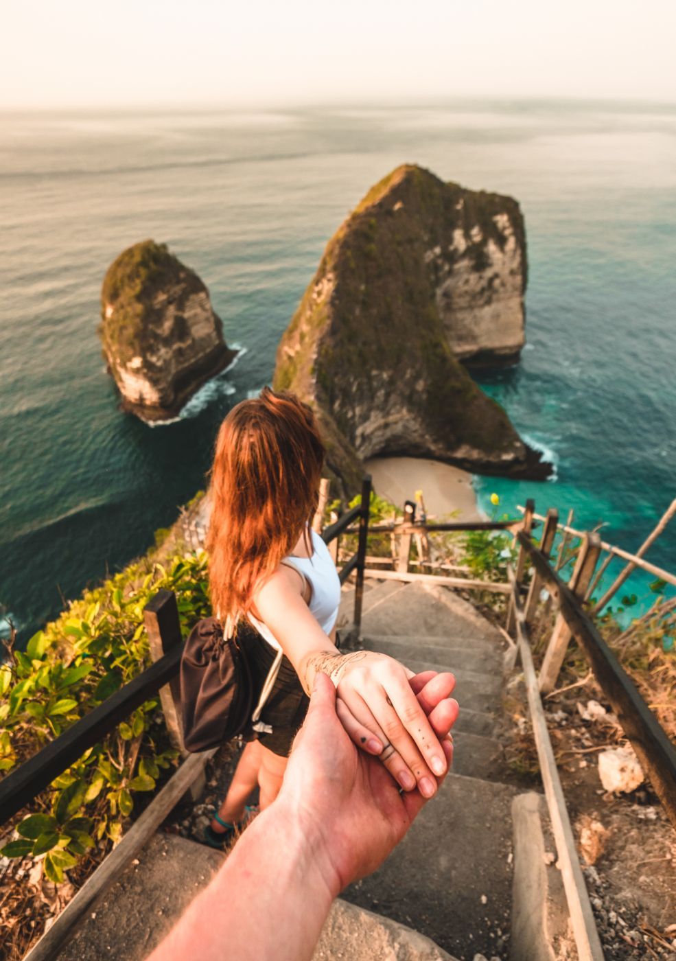 Kelingking Beach Cliff, Bali, Indonesia