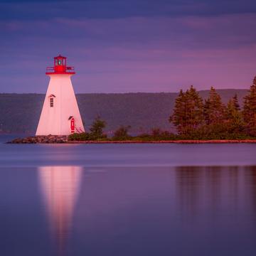 Kidston Island Lighthouse, Baddeck, Canada