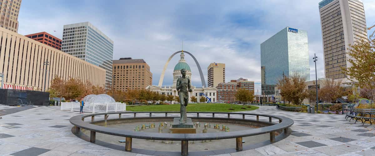 Kiener Plaza Park, St. Louis, MO