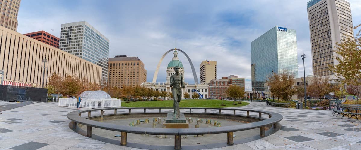 Kiener Plaza Park, St. Louis, MO