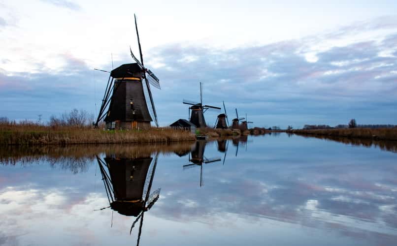 Windmills, Kinderdijk UNESCO World Heritage
