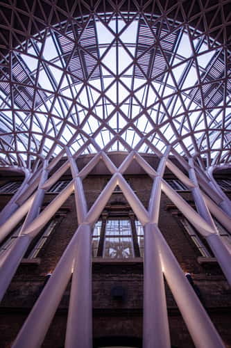 Entrance Hall at King's Cross Main Line Station, London