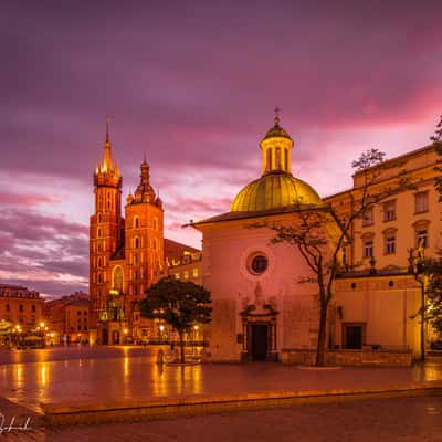 Kraków, Main Square, Poland