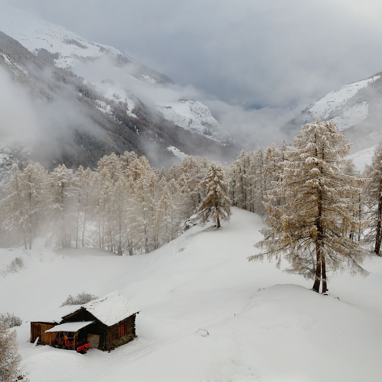 La Forclaz view point, Switzerland