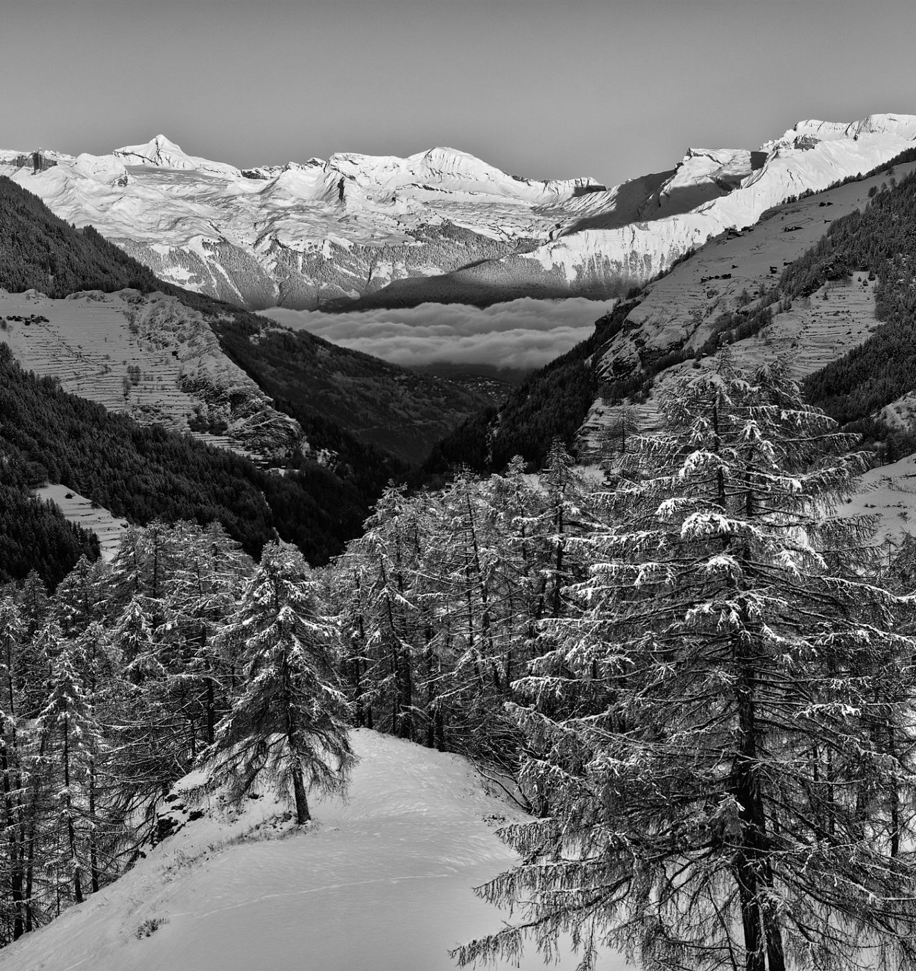 La Forclaz view point, Switzerland