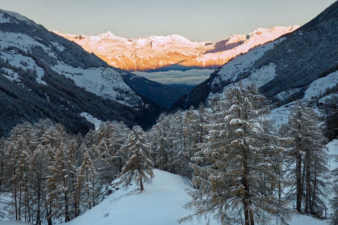 La Forclaz view point, Switzerland