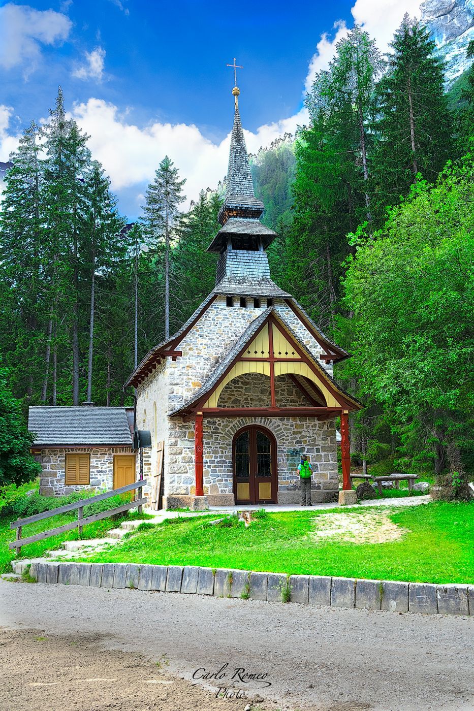 'Prags Wildsee' Chapel, Italy