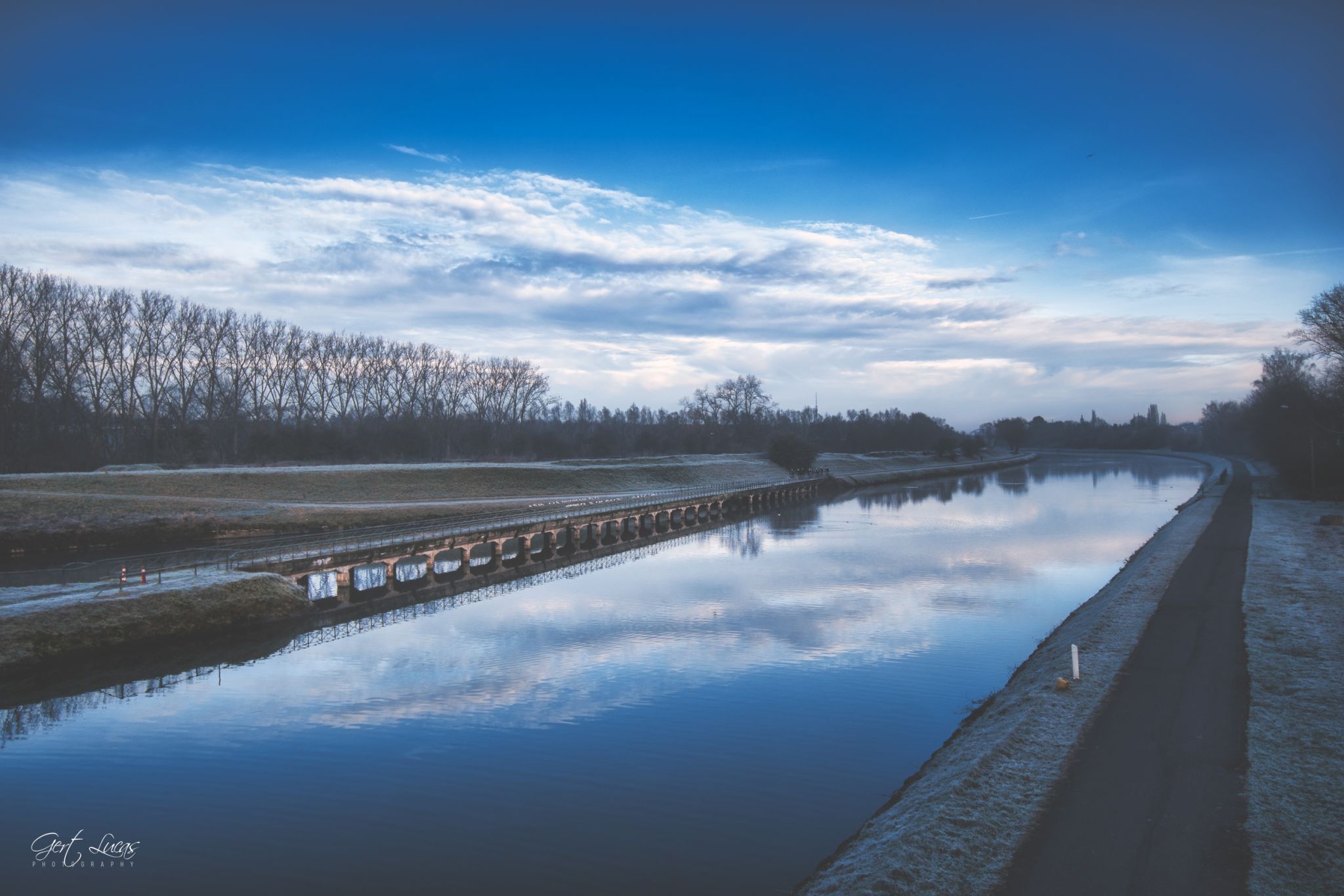 Lembeek - Kanaal Brussel-Charleroi, Belgium