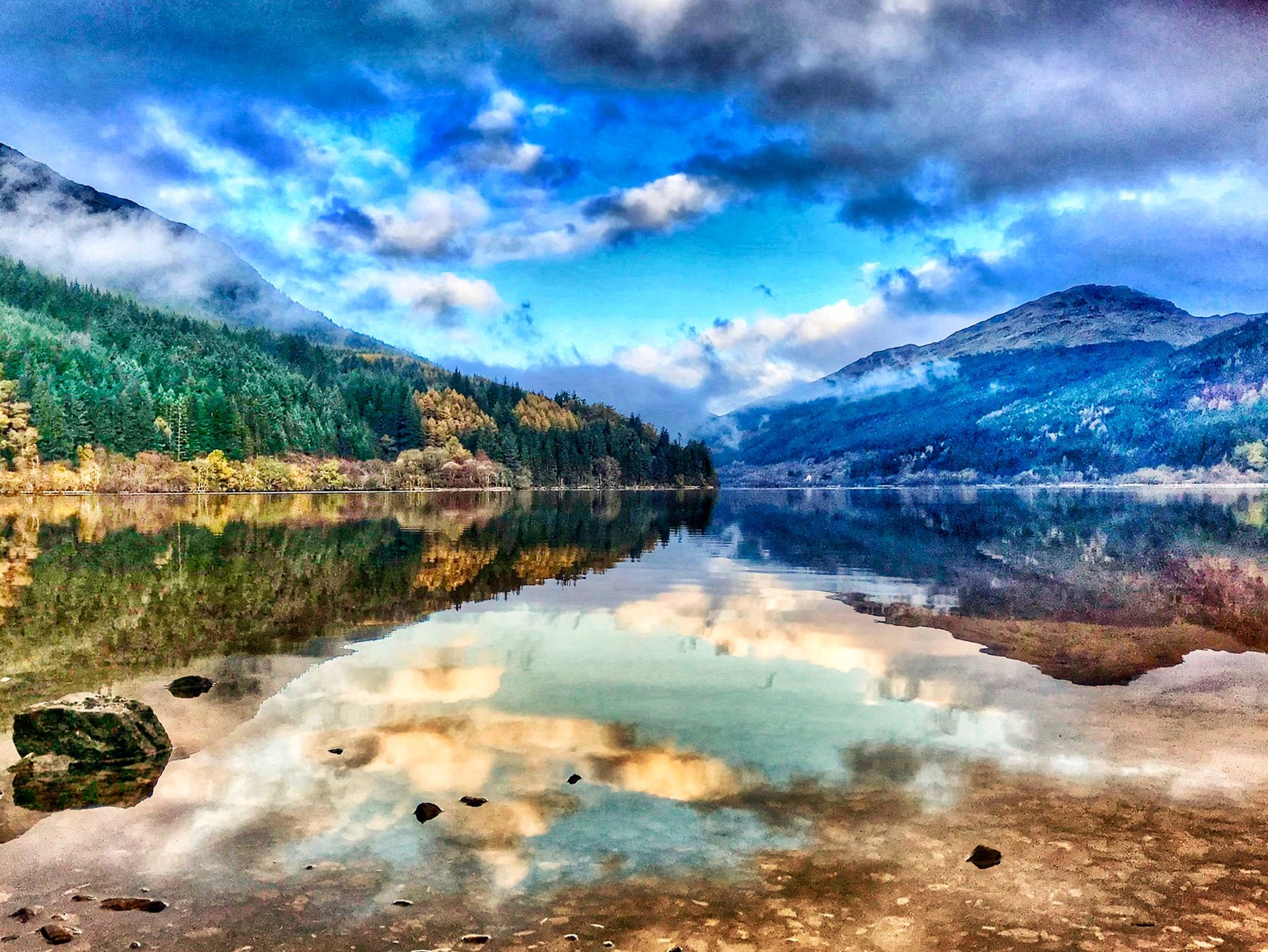 Loch Eck, Argyle Forest, Scotland, United Kingdom
