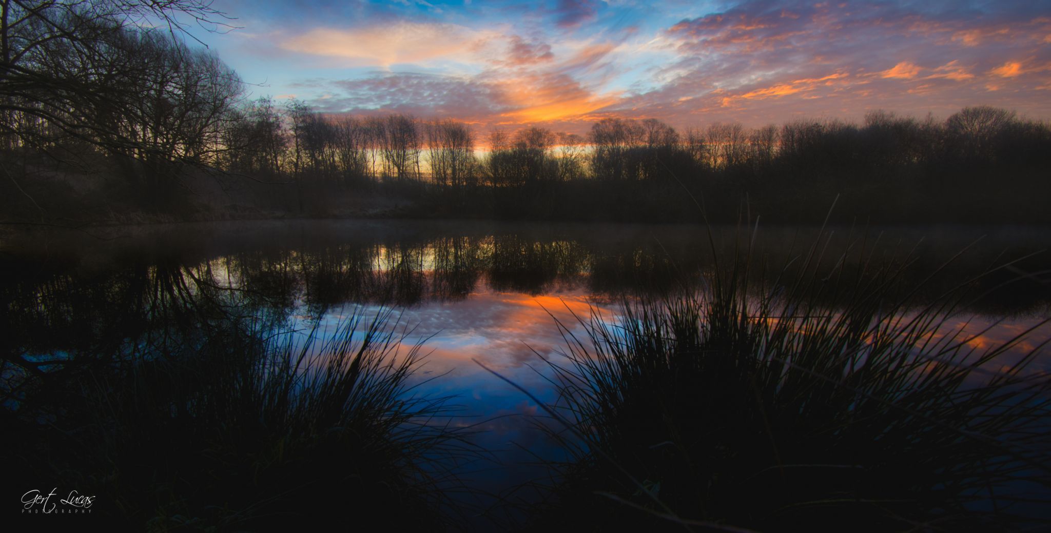 Malakoff - frosty sunrise, Belgium