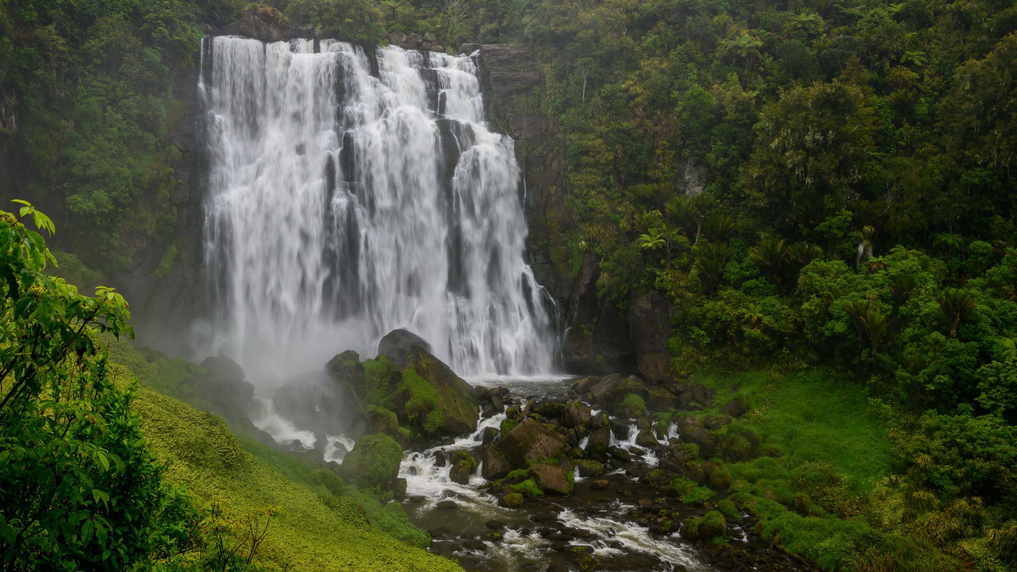 Marokoapa Falls, Waitomo, New Zealand