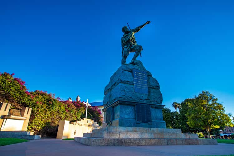 Memorial to Broken Hill soldiers Broken Hill NSW