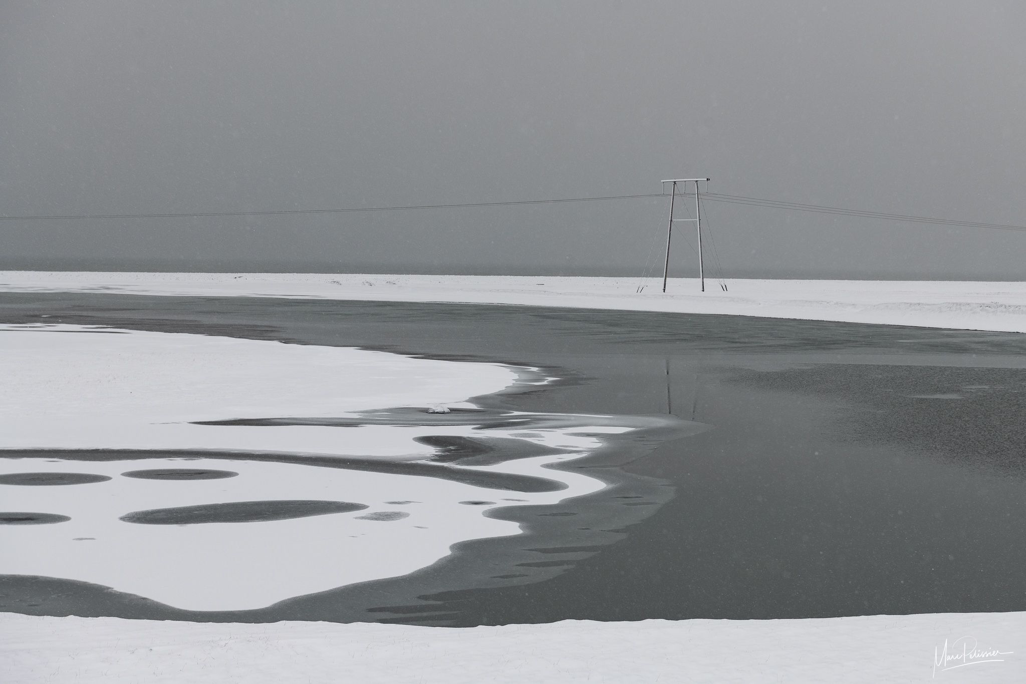 Minimal scape, Iceland
