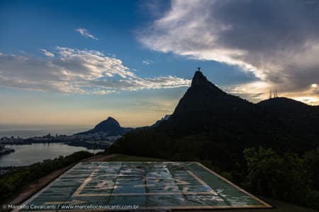 Mirante Dona Marta Helipad