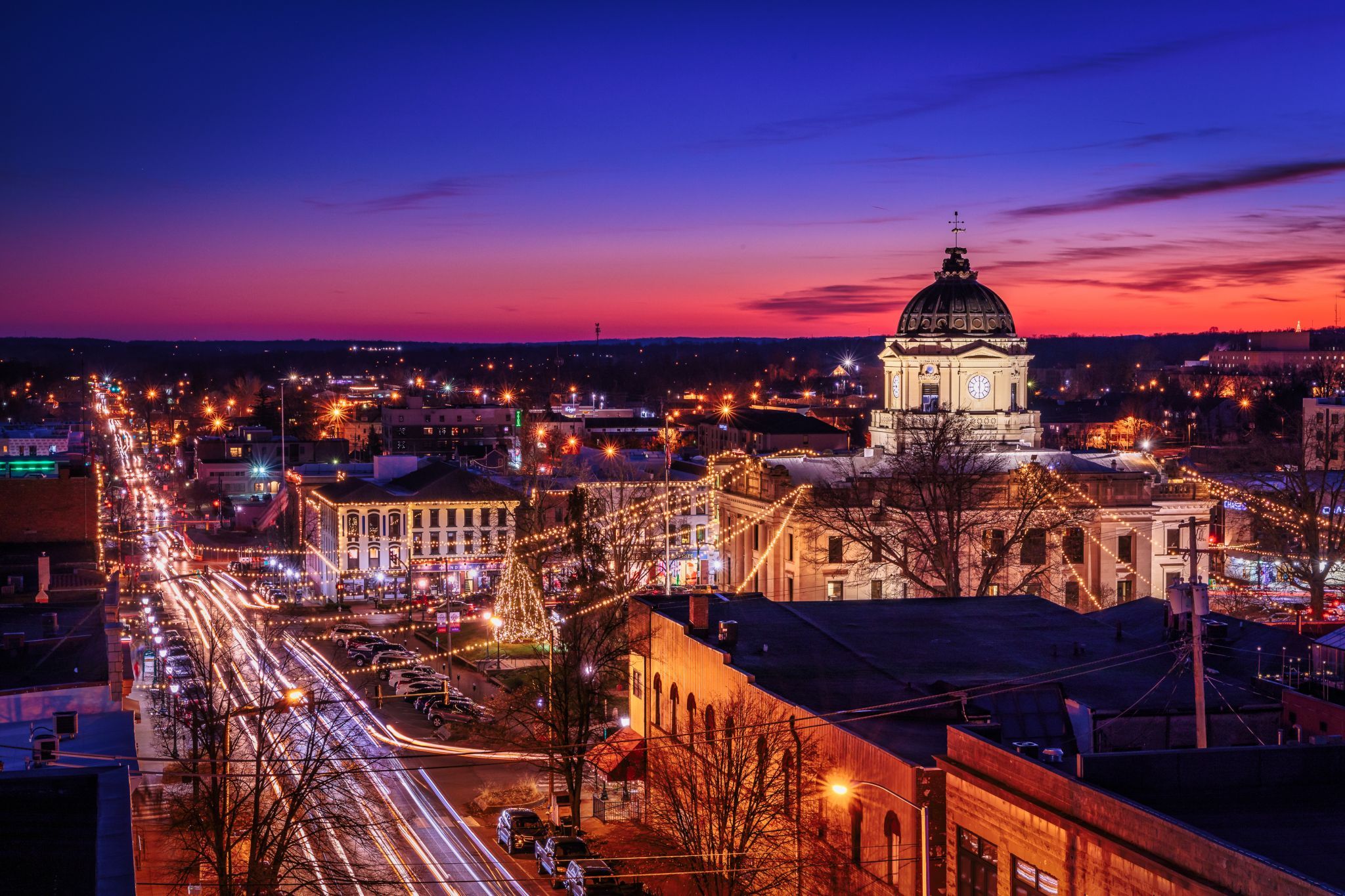 Monroe County Courthouse, Bloomington, IN, USA