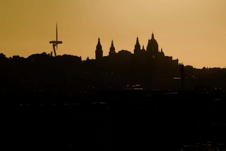 Montjuic skyline