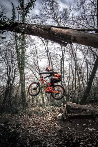 Mtb Action in Belgrade Kosutnjak