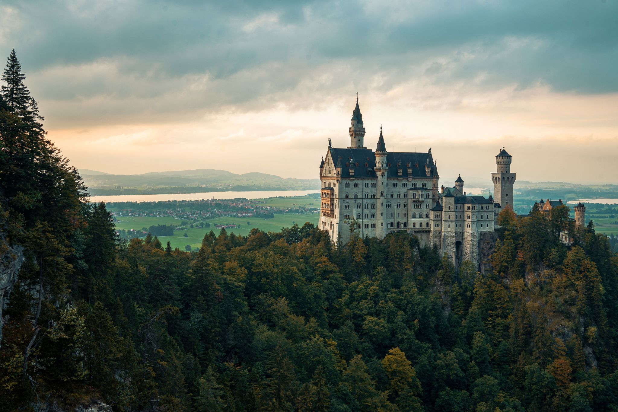 Neuschwanstein Castle from Marienbridge - The classic view, Germany