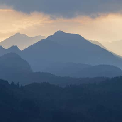 Mountain view near Neuschwanstein Castle, Germany