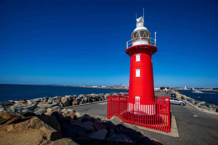 North Mole Lighthouse, Freemantle, Western Australia