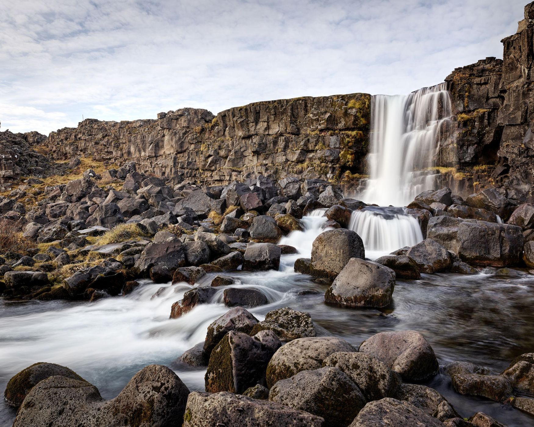 Öxararfoss Waterfall, Iceland