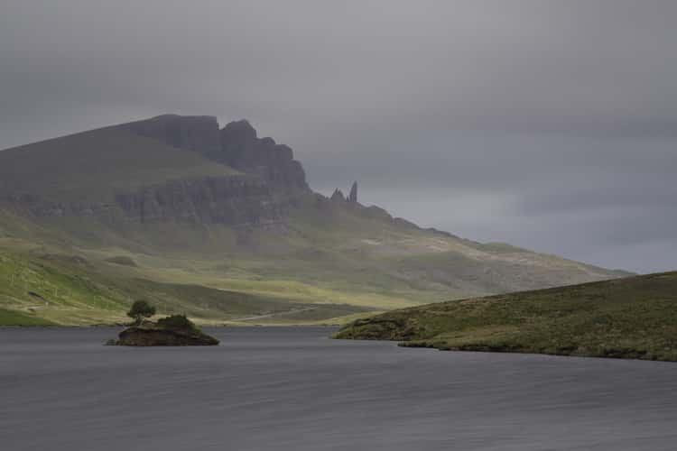 Old Man of Storr From Loch Fada
