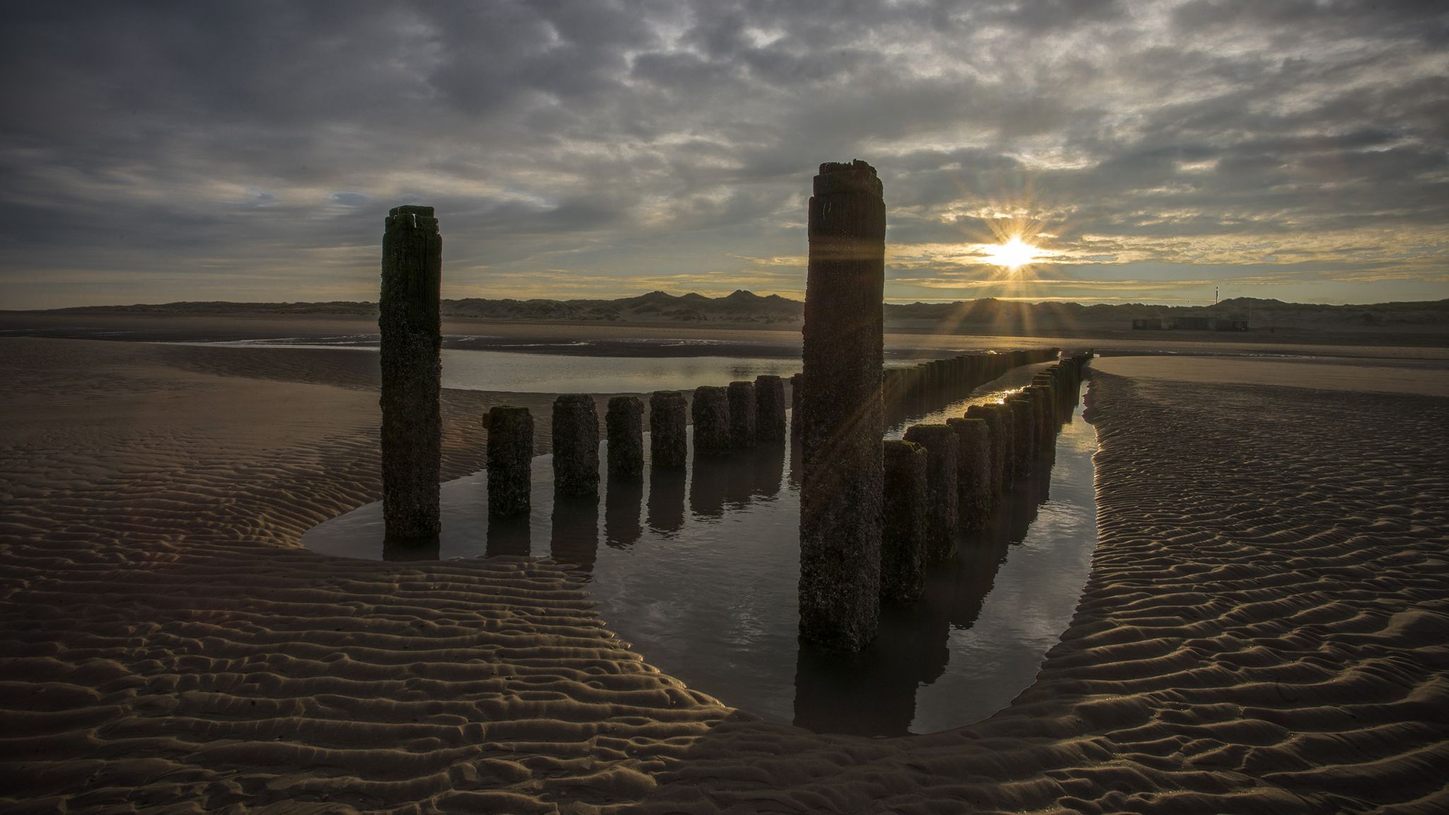 Oostkapelle Beach, Netherlands