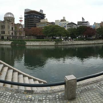 Painting the Peace Memorial Hiroshima, Japan
