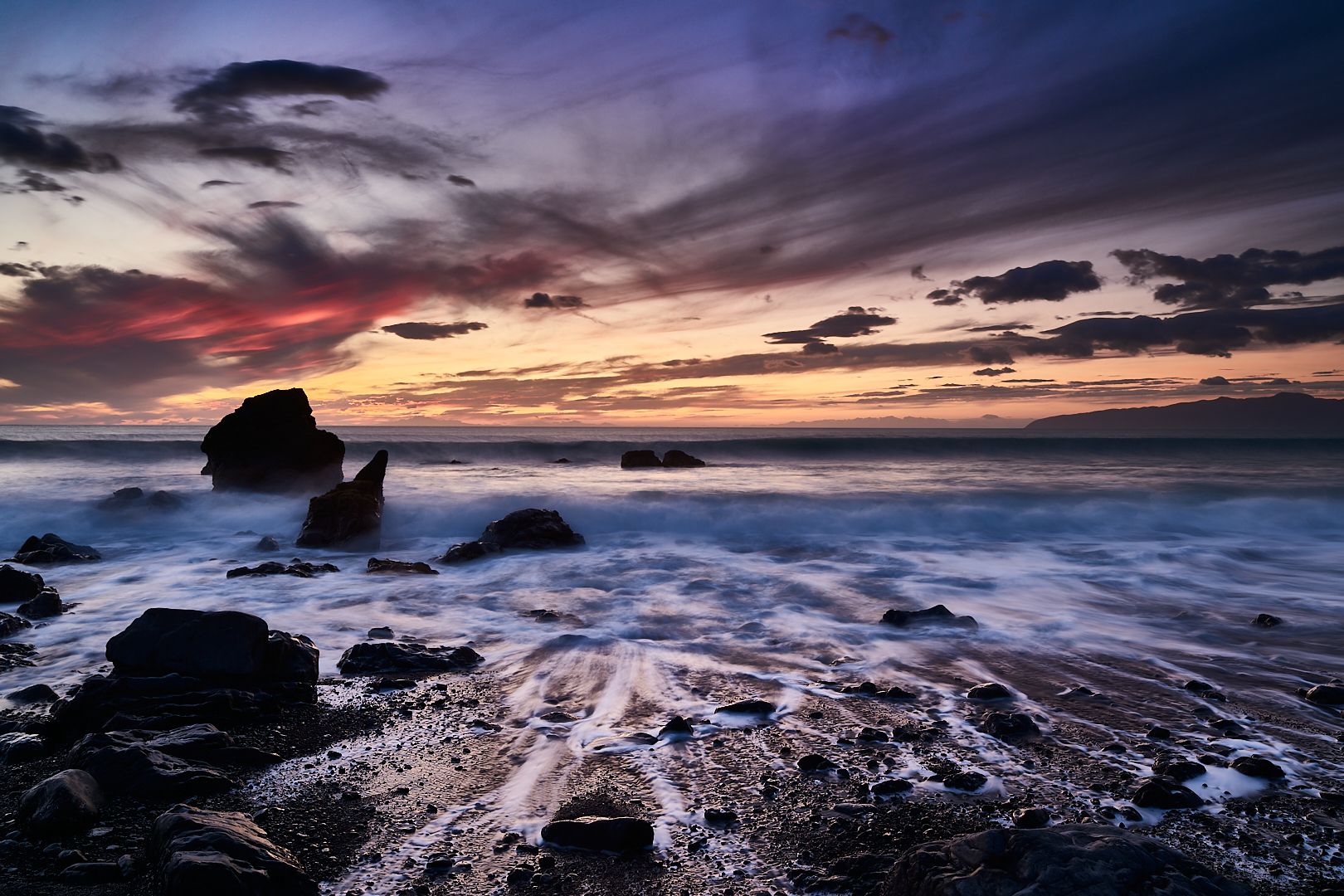 Palliser Bay, Cook Strait, New Zealand