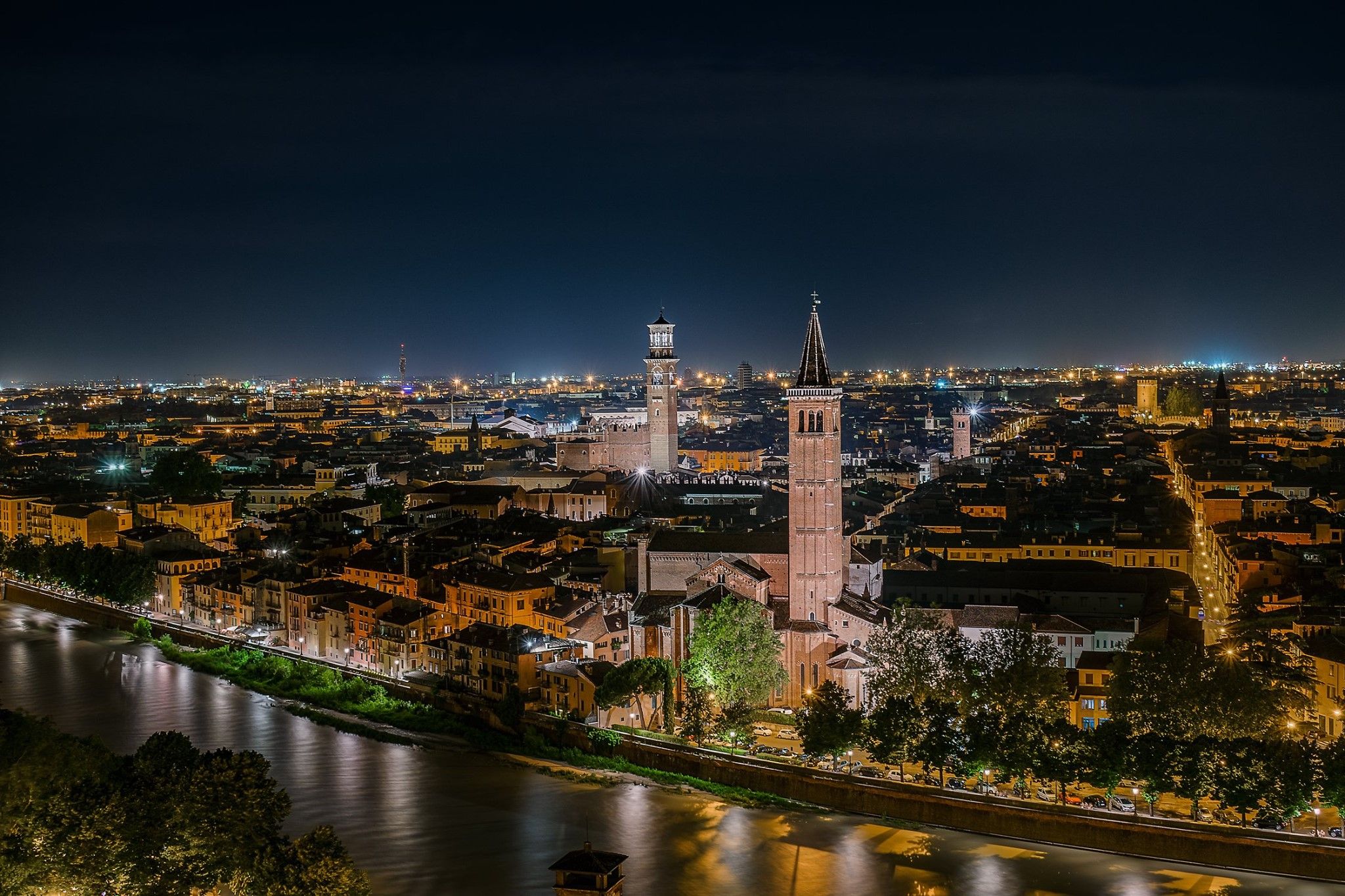 Castel San Pietro, Verona, Italy