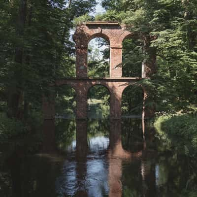 Romantic Park in Arkadia, Poland