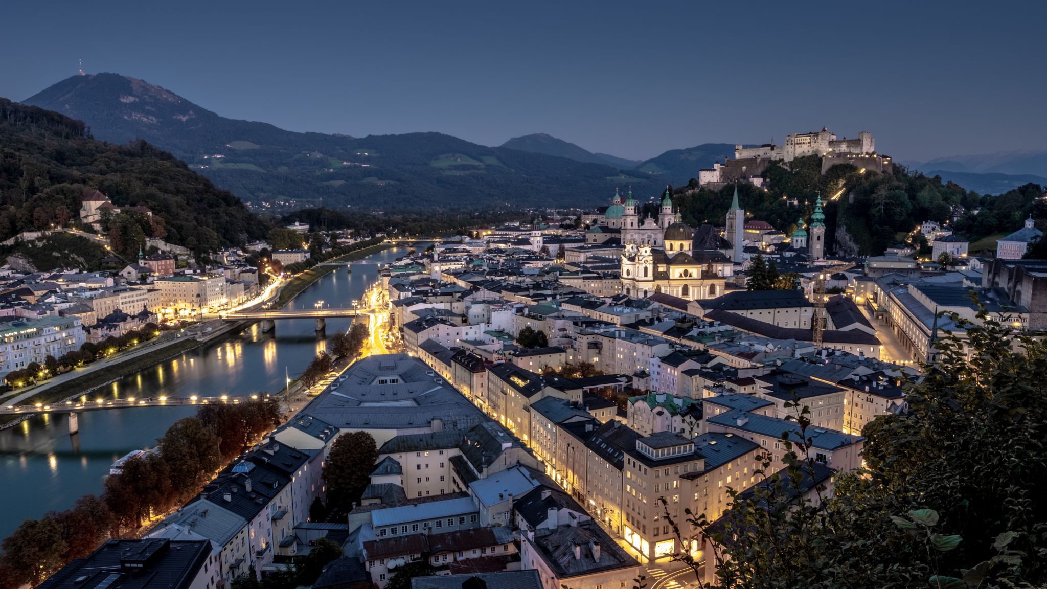 Salzburg view, Austria