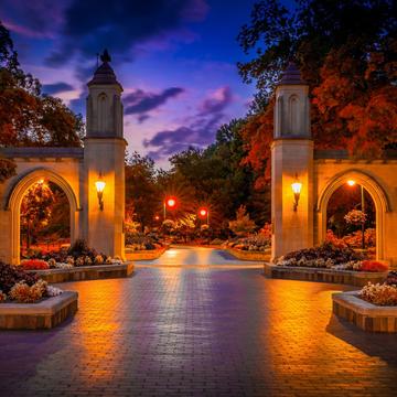 Sample Gates, Indiana University Bloomington, IN, USA