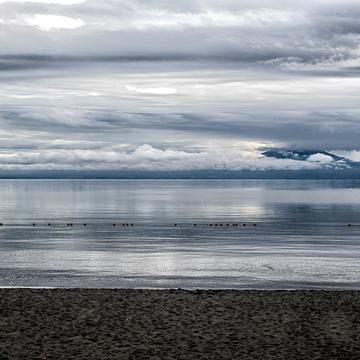 Shore of Lake Llanquihue, Chile