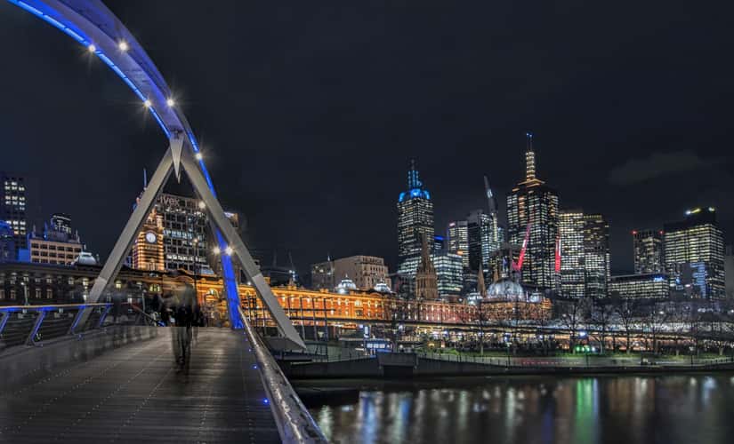 Southbank Promenade Melbourne