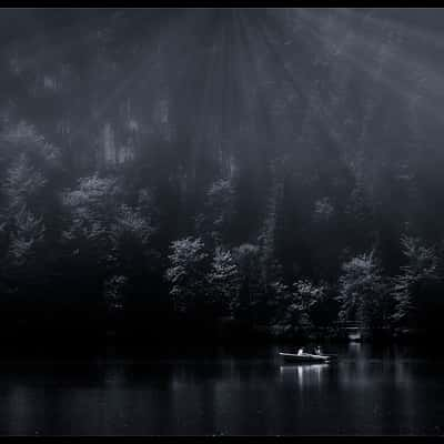 Sunrise on the Hechtsee, Austria