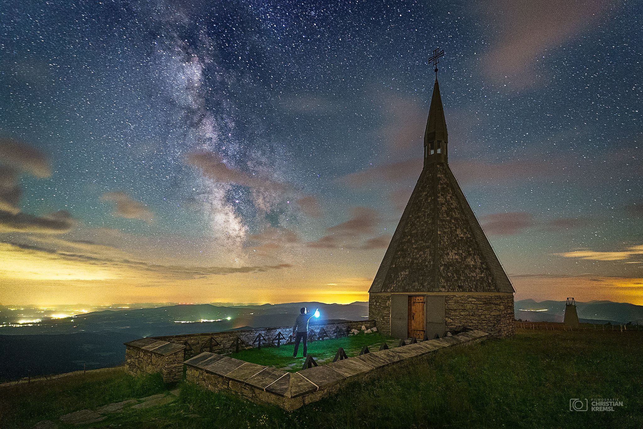 Sunset at the Top / Hochwechsel, Austria