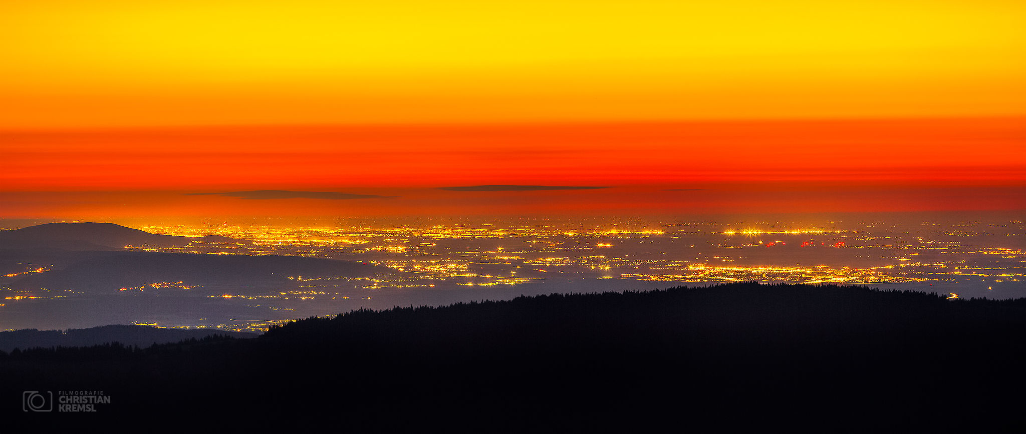 Sunset at the Top / Hochwechsel, Austria